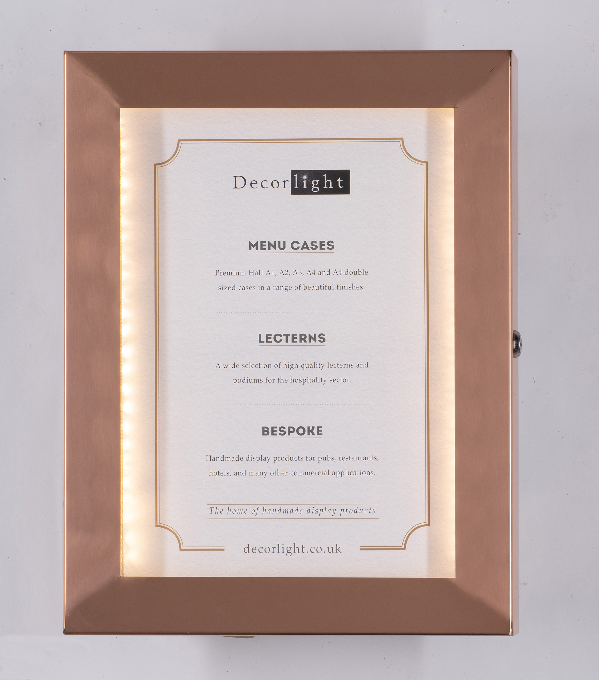 A3 Menu Cases