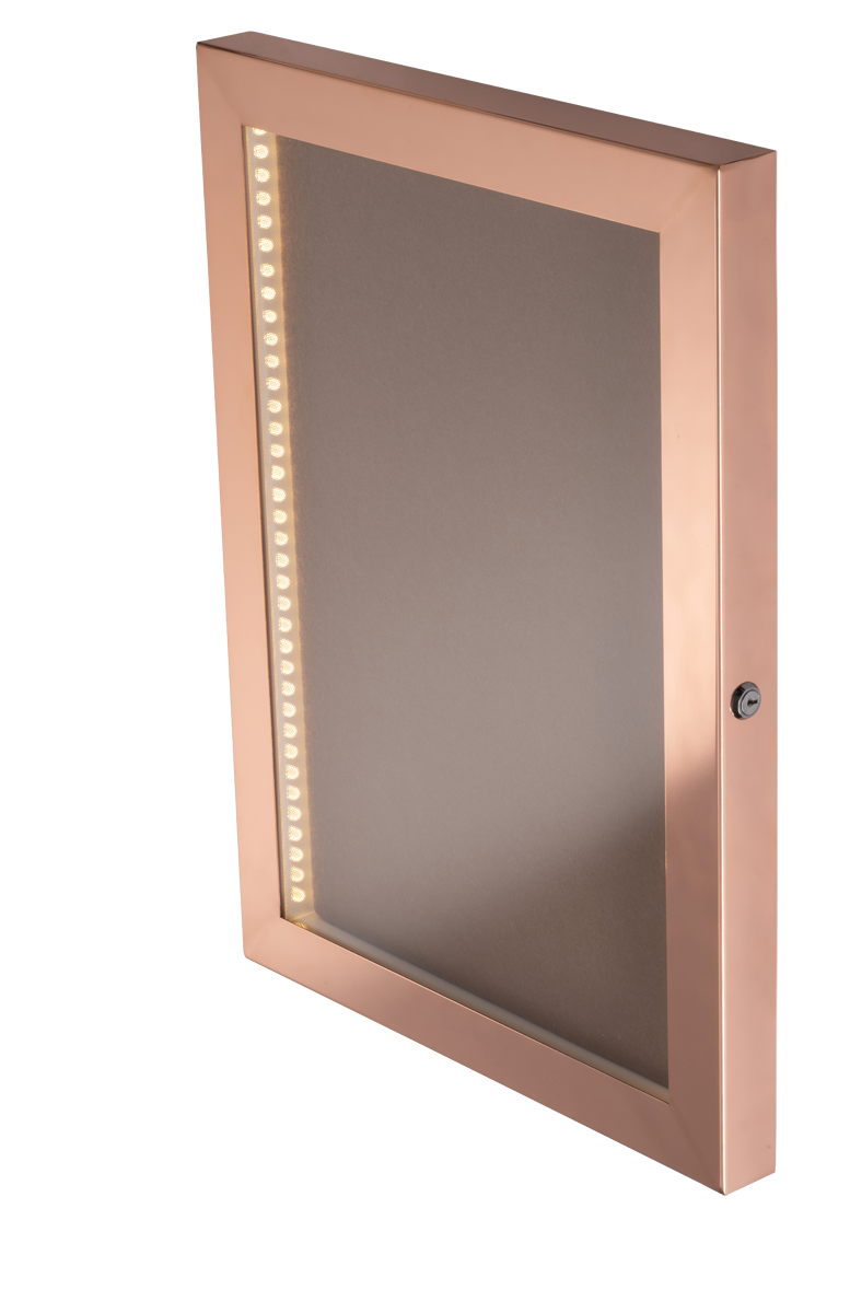 Cafe A2 Copper Menu Case