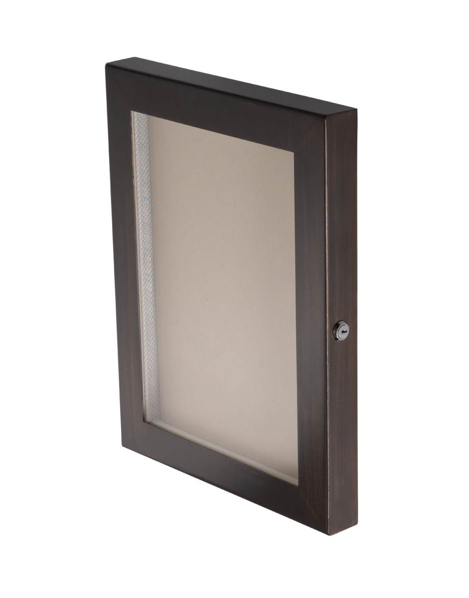 Cafe A3 Antique Bronze Menu Case