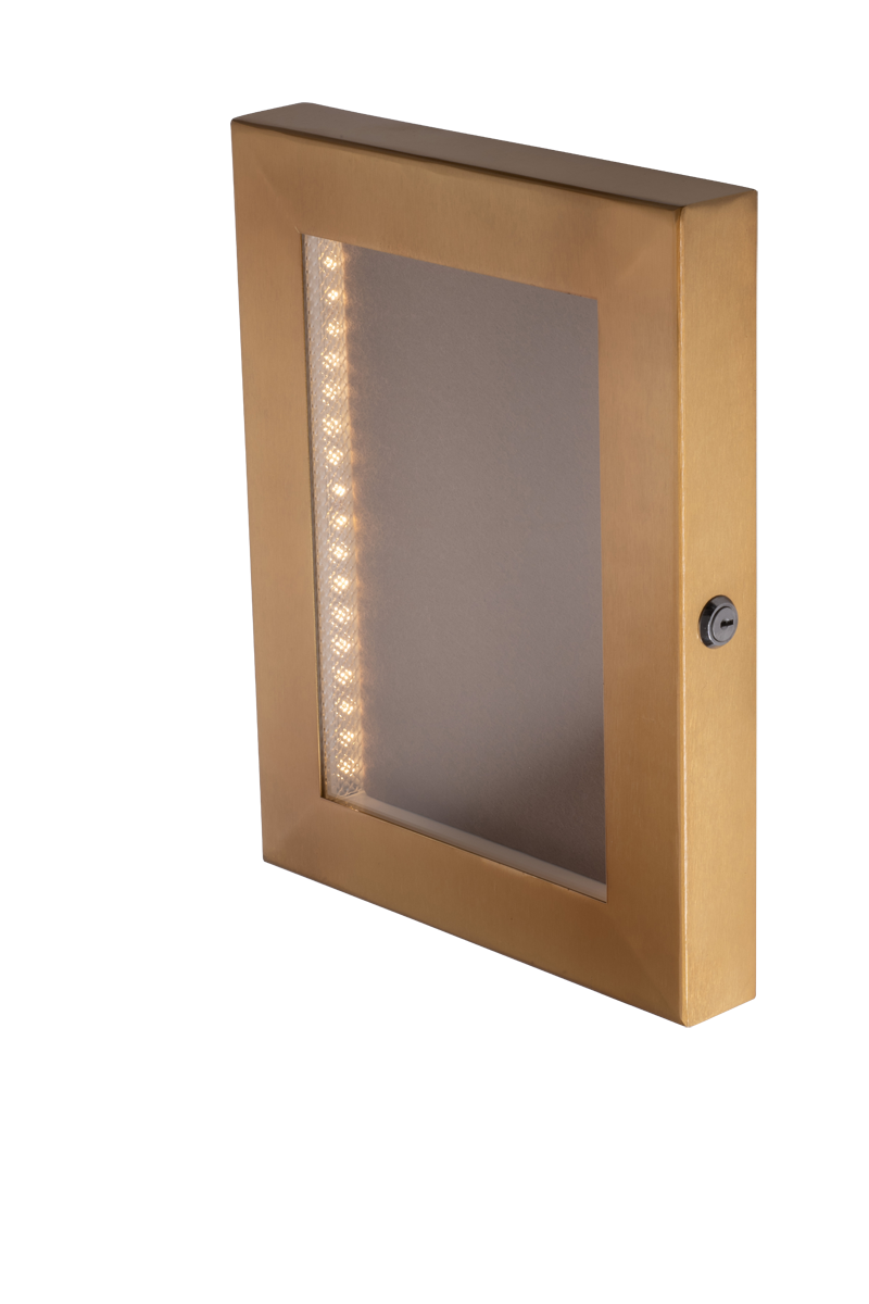 Cafe A4 Antique Brass Menu Case