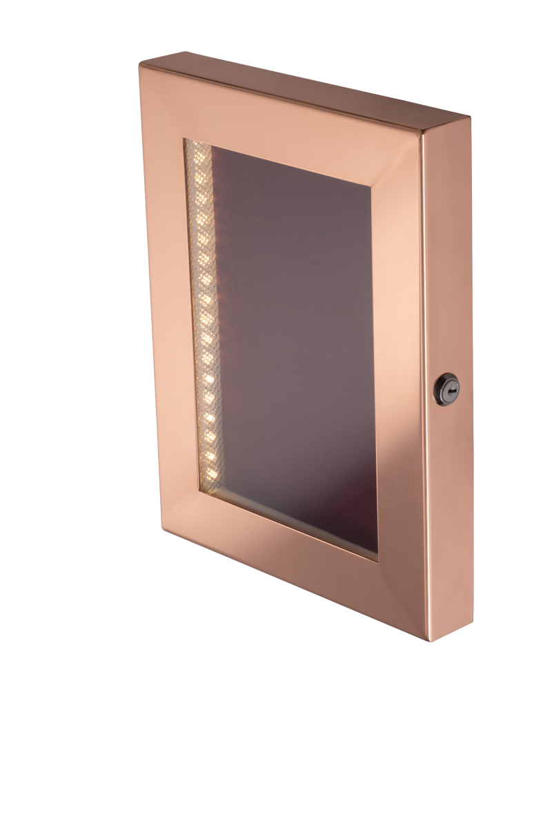 Cafe A4 Copper Menu Case