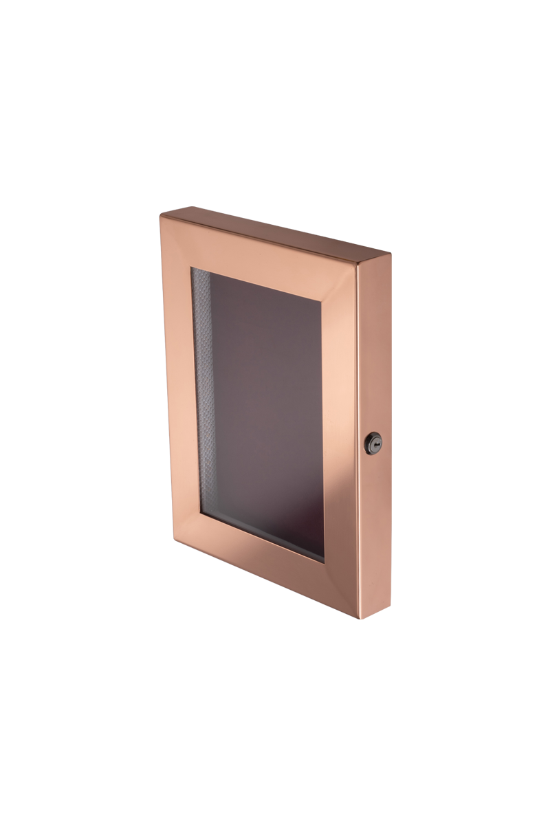Cafe A4 Copper Menu Case