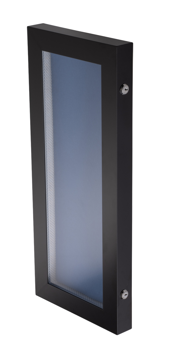 Cafe Double A4 Black Menu Case